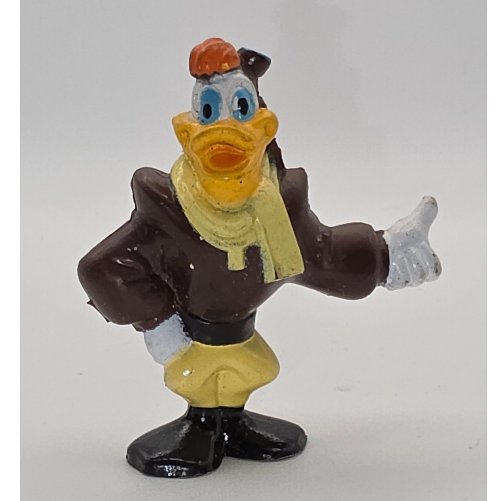 Disney Launchpad McQuack PVC Figure 2" Brown Fair 1992 Ducktales Darkwing Duck